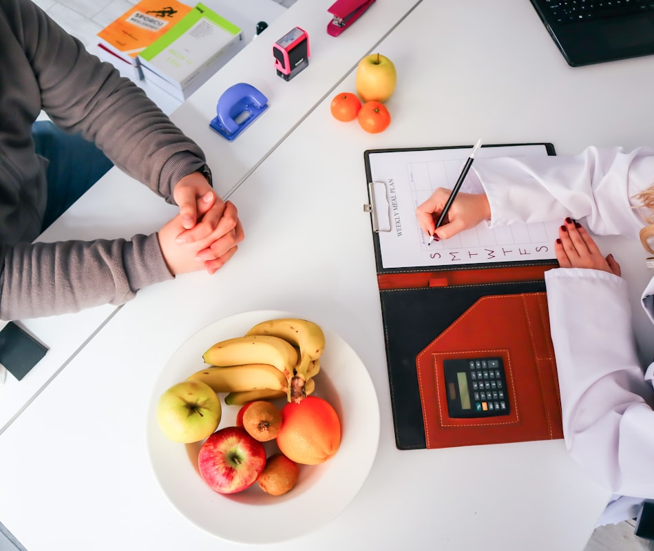 Professional nutrition consultation and meal planning